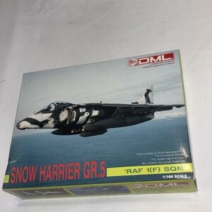 DML 1/144 Snow Harrier GR.5 RAF 1(F) SQN Model Kit 4561 New Open Box Sealed Part